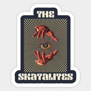 Hand Eyes The Skatalites Sticker